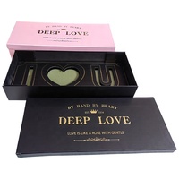 Vente en gros de boîtes à fleurs de luxe avec couvercle et base maman je t'aime boîte cadeau pliable en papier noir rose pour fleurs