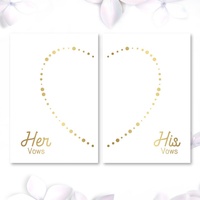 Cahier de vœux de mariage personnalisé personnalisable au format A3 pour les mariés avec couverture en papier imprimé Cadeau romantique