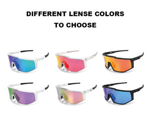 Marco negro personalizado revestimiento <span class=keywords><strong>de</strong></span> lentes rojos Tr90 <span class=keywords><strong>gafas</strong></span> deportivas <span class=keywords><strong>gafas</strong></span> <span class=keywords><strong>de</strong></span> sol Paddle Tennis Pickleball béisbol - Product Image 5