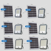 Projecteur solaire LED durable IP67 avec détecteur de mouvement pour surveillance extérieure, conception étanche pour jardins et allées