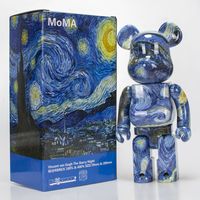 Vente en gros d'usine - Figurine Bearbrick 400% en ABS, emballage en boîte colorée, Bearbrick 400 de collection