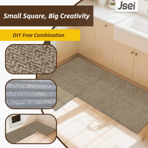 <span class=keywords><strong>Tapis</strong></span> <span class=keywords><strong>de</strong></span> <span class=keywords><strong>cuisine</strong></span> absorbant en polyester lavable en machine 6 Picecs <span class=keywords><strong>Tapis</strong></span> <span class=keywords><strong>de</strong></span> sol <span class=keywords><strong>de</strong></span> <span class=keywords><strong>cuisine</strong></span> antidérapants pour épissure bricolage - Product Image 3