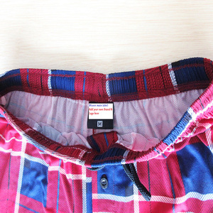 Cheap Price Home Wear <strong>Lounge</strong> <strong>Pants</strong> Casual Yummie Silky Fleece Sleep Trousers Custom <strong>Mens</strong> Printed Pajama Plaid <strong>Pants</strong> - Product Image 6