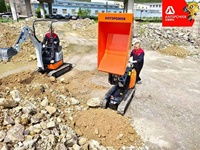 ANTSPOWER 2026 Schnelle Lieferung 600KG Diesel Hydraulischer Sensitiver Kraftbetriebener Minidumper – Heiß begehrter günstiger chinesischer Mini-Dumper