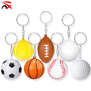Ballon de football en éponge PU léger de 4 cm, prix de gros promotionnel, <span class=keywords><strong>pas</strong></span> <span class=keywords><strong>cher</strong></span>, <span class=keywords><strong>porte</strong></span>-clés pour sac à dos, pendentif - Product Image 2