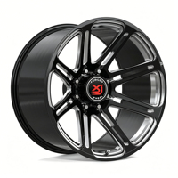 Jantes de camion forgées Z101 ETHER ZL8 Deep Convance Polies/Noires Fraisées 22x12 ET-50 24x14 pour Ford F150 Jeep Toyota Chevrolet