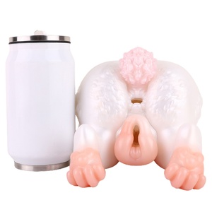 Masturbateur masculin GEEBA Fantasy Rabbit avec vagin de poche, poupée sexuelle animalière en forme de lapin avec vagin, jouet sexuel pour hommes. - Product Image 5