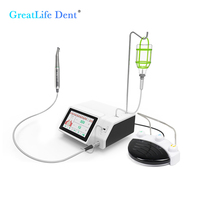 Système de moteur d'implant dentaire sans balais à écran tactile Greatlife, expédition locale US, couple élevé 5-80 Ncm avec pompe d'irrigation pour chirurgie buccale