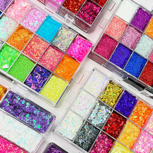 High Pigment Long Lasting Waterproof Glitter <strong>Eyeshadow</strong> Single Cruelty Free Vegan Private Label <strong>Shimmer</strong> <strong>Eyeshadow</strong> - Product Image 1