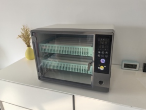 Incubateur automatique pour œufs de volaille, 50 œufs, mini, double alimentation, système d'approvisionnement en eau, état neuf, incubateur pour œufs de <span class=keywords><strong>canard</strong></span> - Product Image 3