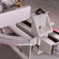 Machine à découper le métal, scie à ruban angulaire horizontale semi-automatique pour acier rond, acier inoxydable, alliage d'aluminium