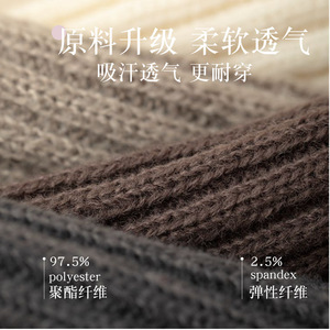 Thickened Knit Leg Warmers Women's Plush Chunky Winter <b>Socks</b> With Toe Design For Autumn And Winter Wear - Product Image 3