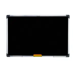 Wholesale blackboard price school aluminum frame magnetic black board chalkboard classroom wall mounted writing blackboard