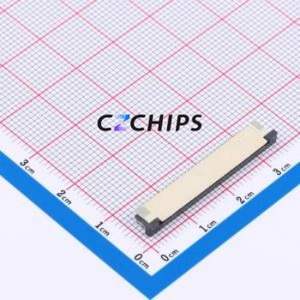 FPC-1.0AS-27PWCR-H25 FFC/FPC Connector SMD,P=1mm,Horizontal Mount Connector Drawer Type Top Contact 27P 1mm - Product Image 1