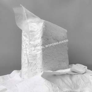 Trapos de Algodón Blanco para Limpieza Industrial y Naval, 100% Algodón, con Gran Absorción para Limpieza - Product Image 1