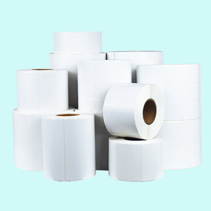 Etiquetas Autoadhesivas de Papel Kraft en Negro, Blanco, Verde y Azul con Estampado en Caliente de Lámina Dorada Personalizadas al por Mayor para Regalos de Boda - Product Image 6