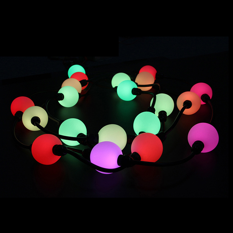 OEM RGB Addressable LED Bulb String Lights for Outdoor Christmas OEM RGB Addressable LED Bulb String Lights for Outdoor Christmas