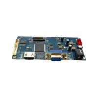 Carte de contrôle LCD universelle TFT avec entrée audio VGA HD-M, carte adaptateur clavier et interface de signal EDP MIPI LVDS