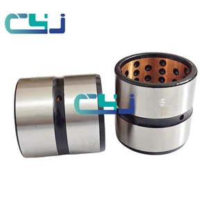 อะไหล่เครื่องจักรก่อสร้าง YN12B02102P1 บูชชิ่ง ขนาดเส้นผ่านศูนย์กลางภายใน 70 มม. เส้นผ่านศูนย์กลางภายนอก 85 มม. ความยาว 69 มม. สำหรับรถขุด Sk200-8 Zax200 R215 บูชชิ่งพิน - Product Image 3