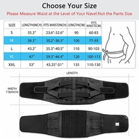 Faja Lombaire en Acier, Ceinture de Soutien Corset Gainant pour Homme, Excellente Contre la Douleur, Faja Sacrée à Taille Haute, Ceinture de Soutien pour Homme