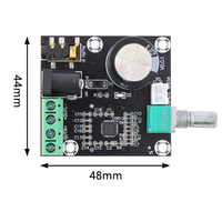 Amplificateur de puissance numérique stéréo à deux canaux de classe D original PAM8610 IT20041 2x15W, carte d'amplificateur audio