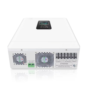 Invertisseurs solaires 48V 6200W à onde sinusoïdale pure MPPT 100A, onduleur <span class=keywords><strong>hybride</strong></span> pour maison, onduleur DC/AC - Product Image 2