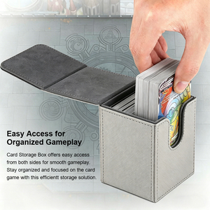 <span class=keywords><strong>Caja</strong></span> para <span class=keywords><strong>Cartas</strong></span> Coleccionables (TCG) Personalizable OEM con Cierre Magnético, Múltiples Colores, Opciones <span class=keywords><strong>de</strong></span> Logotipo y Material Disponibles - Product Image 6