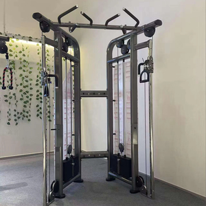 Máquina de Ejercicios Multifuncional para Gimnasio, Sistema Dual Ajustable, Entrenamiento de Fuerza, Metal, Uso Comercial - Product Image 1