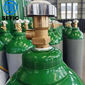 Cilindro de gas de argón <span class=keywords><strong>Co2</strong></span> vacío recargable de 5,4mm 27,2 kg 203mm 20l para el mercado europeo - Product Image 1