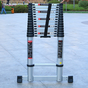<span class=keywords><strong>Échelle</strong></span> télescopique minimaliste moderne, section unique, en alliage d'<span class=keywords><strong>aluminium</strong></span>, multifonctionnelle, portable, extensible, <span class=keywords><strong>8</strong></span> <span class=keywords><strong>mètres</strong></span> - Product Image 3