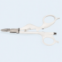 Pinzas Veterinarias OSCAT, Instrumento con Mango de Tijera Autoclavable para Procedimientos en Hospitales Veterinarios, Equipo Veterinario