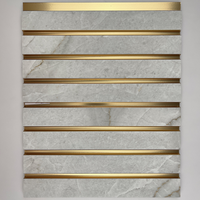 VIWELL Decor H02 160MM largeur Fourniture intérieure intérieure décoration composite revêtement de panneau mural PS