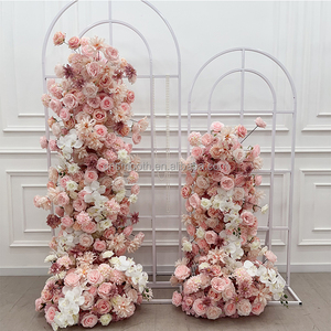 Fondo suave arreglo floral boda flor columnas corredor arco roto <span class=keywords><strong>flores</strong></span> para fiesta evento - Product Image 4