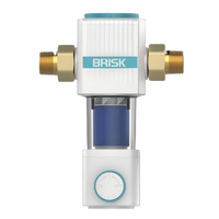 Préfiltre à eau manuel, préfiltre à sédiments domestique, élimine la rouille et la boue, préfiltration pour protéger le système de purification d'eau RO