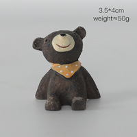 Enfants Gifthot 20 Styles DIY Mini Figurines d'animaux en résine Décoration de la maison