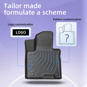 2019-2023 Renault <span class=keywords><strong>Captur</strong></span> LL Alfombrillas de goma para todo tipo de clima Material TPE con estilo de diseño Cyberpunk que incluye acceso al <span class=keywords><strong>maletero</strong></span> - Product Image 6