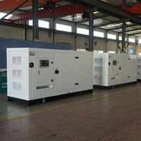 Générateur diesel silencieux refroidi par eau Zaofeng ZF-300GF 30kva-60kva 50hz 400V triphasé 50kva à faible bruit avec alternateur 100% cuivre