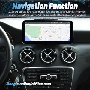 Pantalla Qled de 12.3 Pulgadas para Benz <span class=keywords><strong>A200</strong></span> A220 A250 A45 A250 A260 A180 W176 2017, Reproductor Multimedia para Automóvil con Android 12, Reproductor de Video Estéreo, GPS, <span class=keywords><strong>CarPlay</strong></span> - Product Image 5
