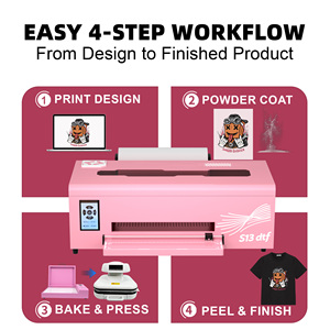Impressora Digital A3 DTF EraSmart 1390 para Filme PET de 13 Polegadas com Forno Rosa para Qualquer Tecido - Product Image 4