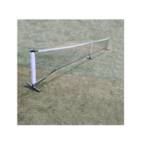 Filet de pickleball pliable en polyester flexible pour pagaie de pickleball portable
