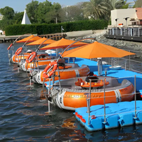 Fête Grill Bateau Multifonctionnel Flottant Barbecue Restaurant Parc Aquatique Électrique Loisirs BBQ