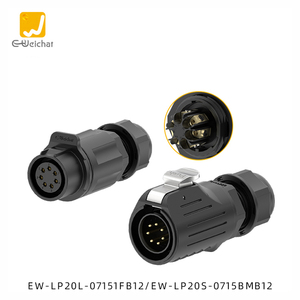 Lp20 2 3 4 5 6 7 pin nhựa hàng không kết nối hệ thống dây điện Vít Thông tư không thấm nước 2 pin nam nữ nối Led kết nối - Product Image 2