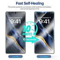Film de protection flexible auto-réparateur pour Samsung Galaxy S26 S25 S24 S23 22 Ultra, compatible avec le déverrouillage par empreinte digitale