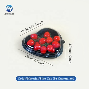 Hình trái tim hộp nhựa cho trái cây/<span class=keywords><strong>s</strong></span>ô cô la/trái tim ngọt ngào hình dạng rõ ràng nhựa vỏ <span class=keywords><strong>s</strong></span>ò trái cây hộp <span class=keywords><strong>container</strong></span> - Product Image 5