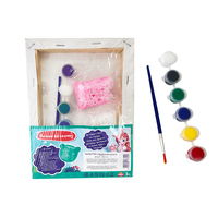 Prix Pas Cher DIY Peinture Coloriage Peinture Enfants Cadeau Toile Peinture Kit Enfants Peinture Éducative Kit