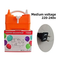 Nouvelle pompe à air électrique 73005C, gonfleur de ballons haute pression avec deux modes de fonctionnement, machine à ballons et accessoires