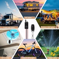Interrupteur à distance sans fil 12V, relais DC 5V-48V/AC 100V-240V, portée de contrôle 328FT, interrupteur marche/arrêt pour voiture, camping-car, moteur, lumière LED, ventilateur, pompe