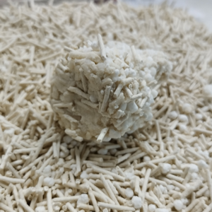 Litière pour chat Saiweisi Kitten Safe, écologique, hybride tofu-bentonite, faible teneur en poussière, granulés doux, agglomération rapide des urines, 5 kg, gris - Product Image 3