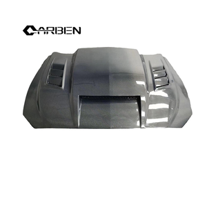 Nouveau capot avant en fibre de carbone, style TF, compatible avec Ford Mustang S550.2 EcoBoost/<span class=keywords><strong>Mach1</strong></span>/GT (2018-2023) - Product Image 1