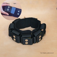Collier lesté réglable en nylon pour chien Pit Bull Mastiff, harnais de dressage, attelle de cou canine